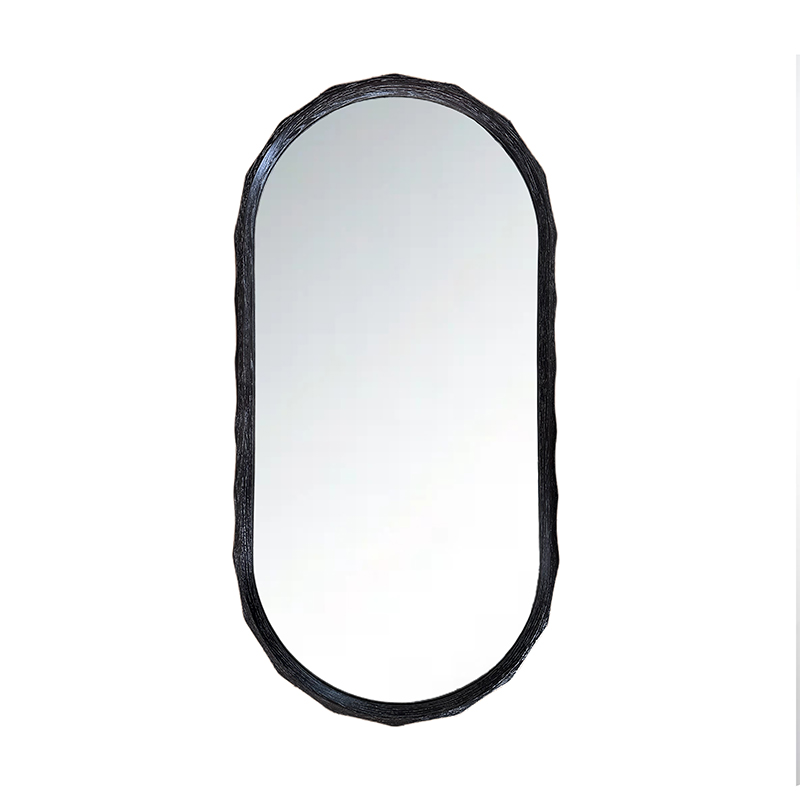 bamboo mirror with long round segments